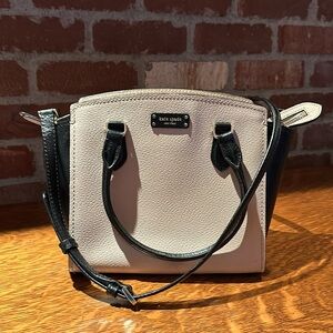 Kate Spade New York Jeanne Satchel Crossbody Warm Vellum Black